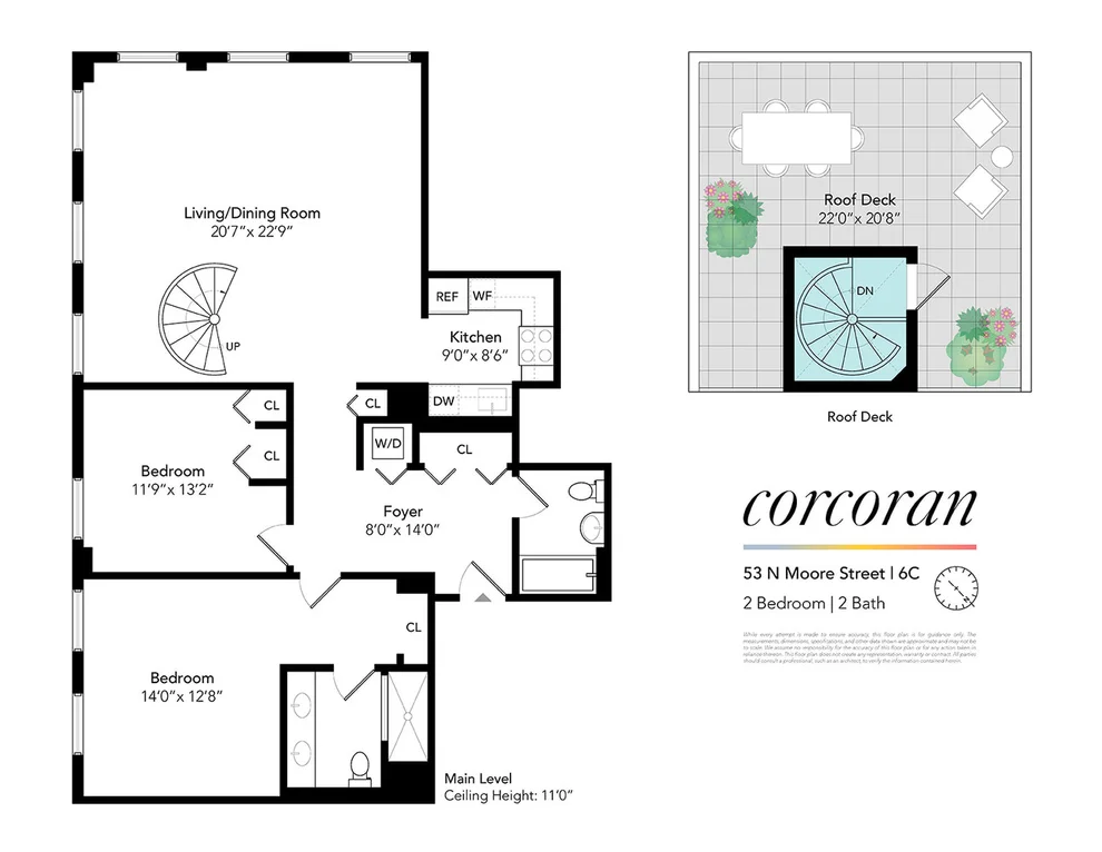 Unit for sale at 53 N Moore Street, Manhattan, NY 10013