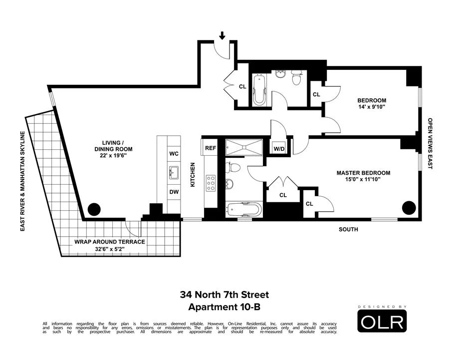 Unit for sale at 34 N 7th Street, Brooklyn, NY 11249
