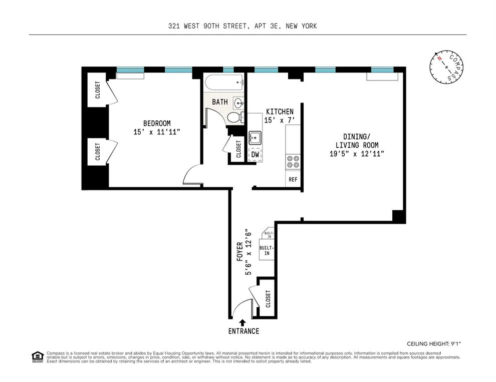 Unit for sale at 321 W 90th Street, Manhattan, NY 10024