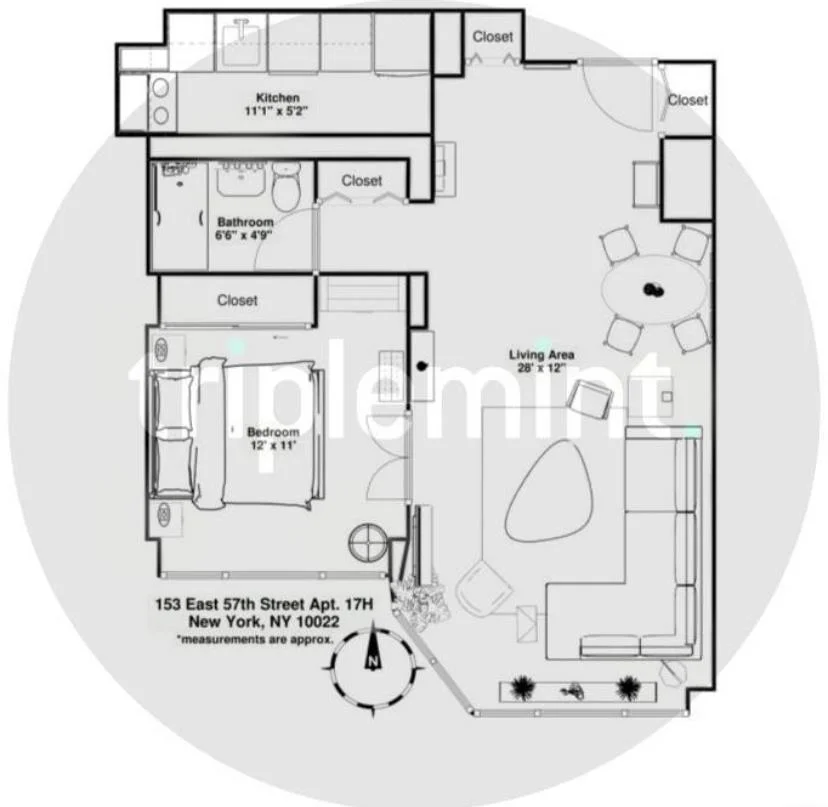 Unit for sale at 153 E 57th Street, Manhattan, NY 10022
