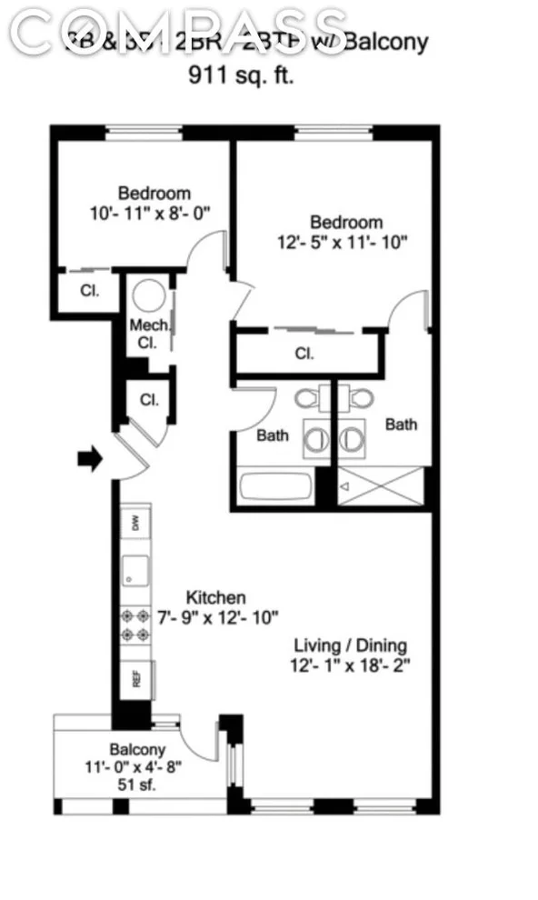 Unit for sale at 186 8th Street, Brooklyn, NY 11215