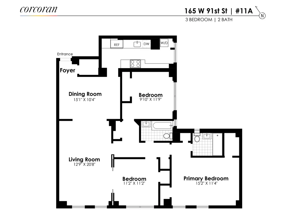 Unit for sale at 165 W 91ST Street, Manhattan, NY 10025