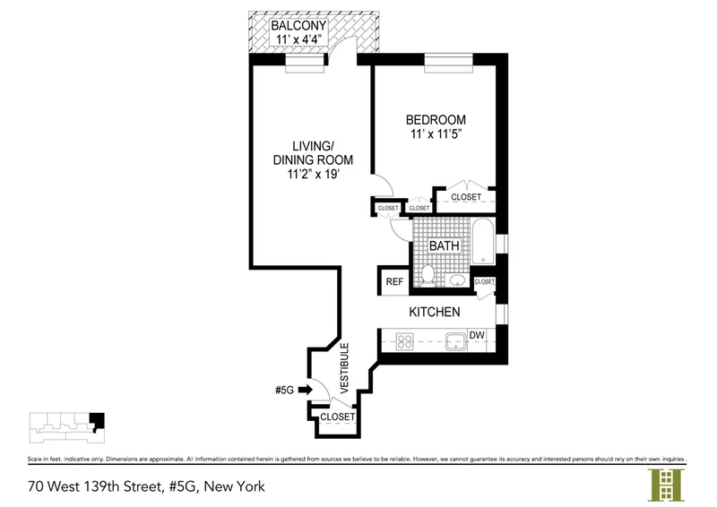 Unit for sale at 70 W 139TH Street, Manhattan, NY 10037