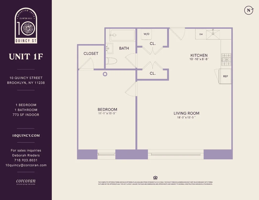 Unit for sale at 10 QUINCY Street, Brooklyn, NY 11238