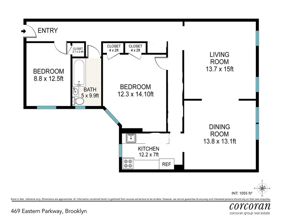 Unit for sale at 469 EASTERN Parkway, Brooklyn, NY 11216
