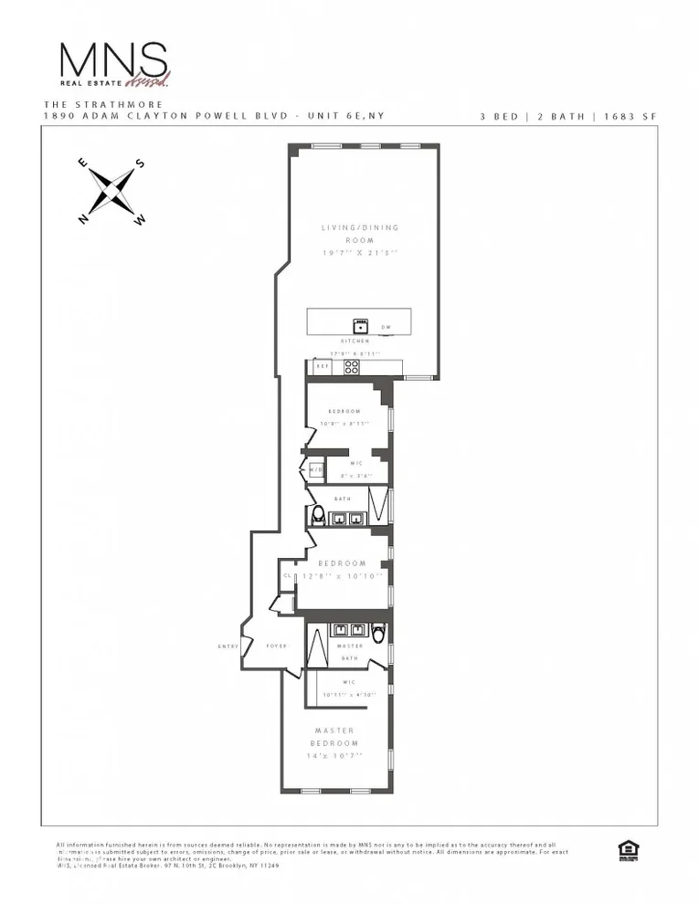 Unit for sale at 1890 Adam Clayton Powell Jr Boulevard, Manhattan, NY 10026