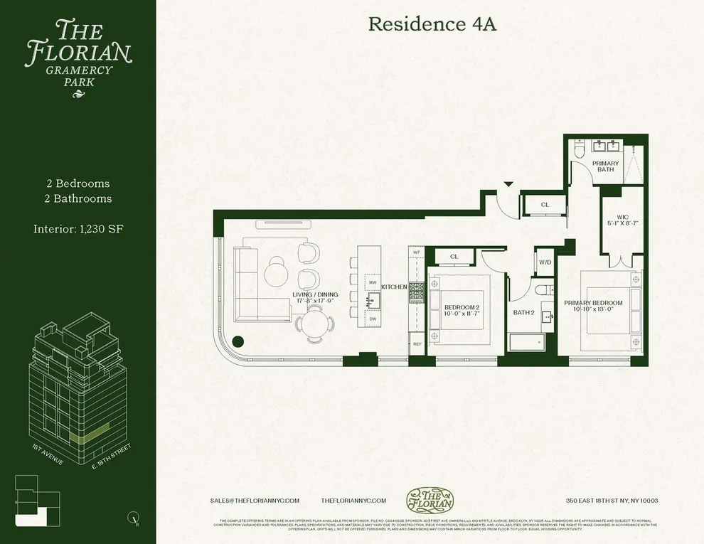 Unit for sale at 350 E 18TH Street, Manhattan, NY 10003