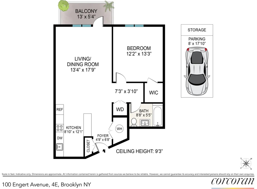 Unit for sale at 100 ENGERT Avenue, Brooklyn, NY 11222
