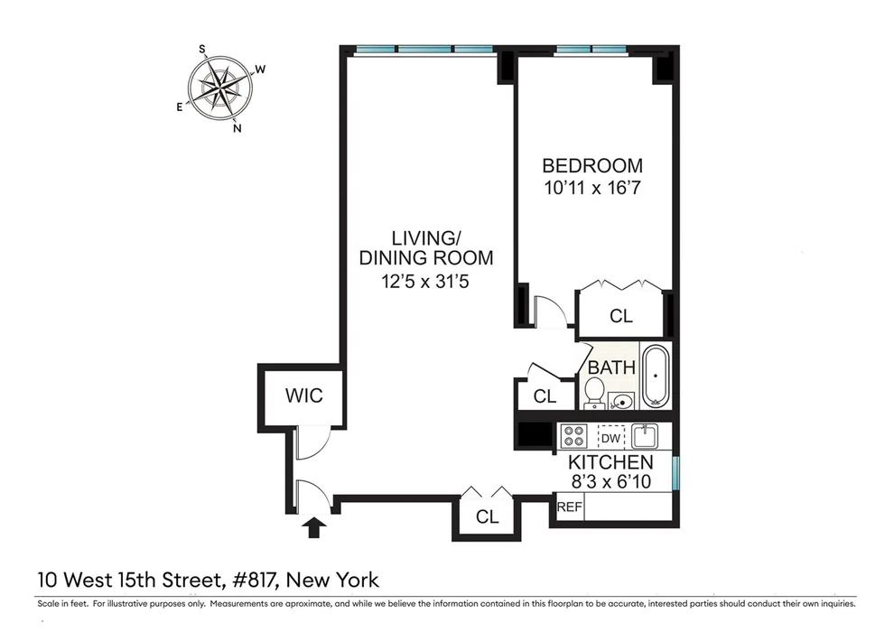 Unit for sale at 10 W 15th Street, Manhattan, NY 10011