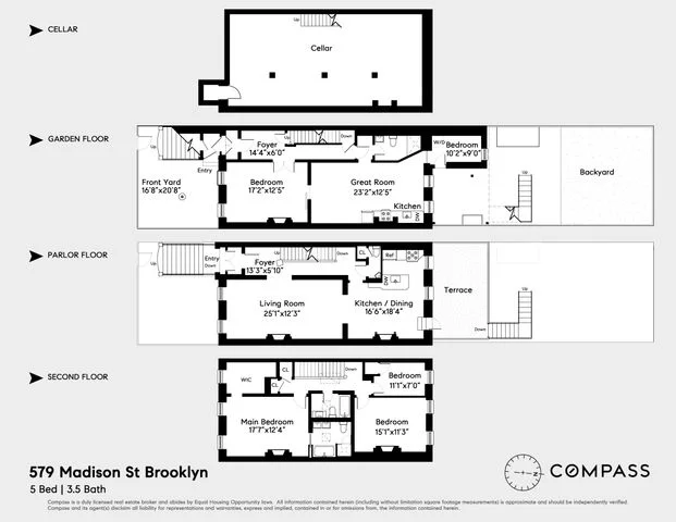 Unit for sale at 579 Madison Street, Brooklyn, NY 11221
