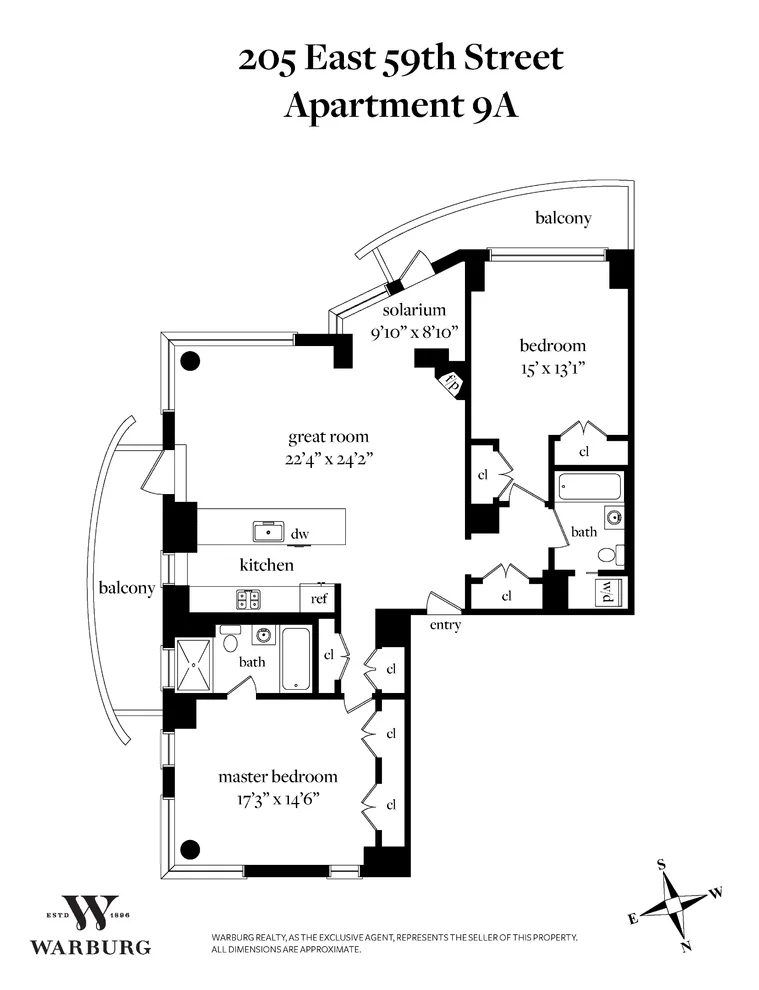 Unit for sale at 205 E 59TH Street, Manhattan, NY 10022
