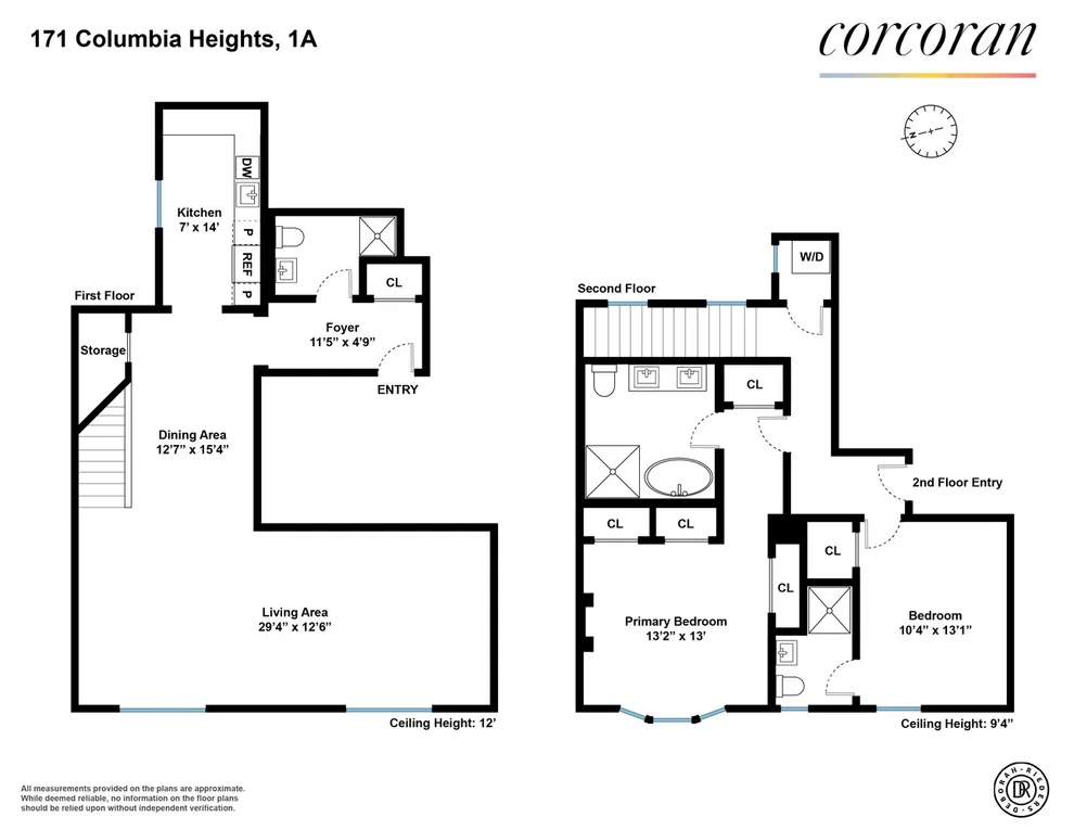 Unit for sale at 171 COLUMBIA Heights, Brooklyn, NY 11201
