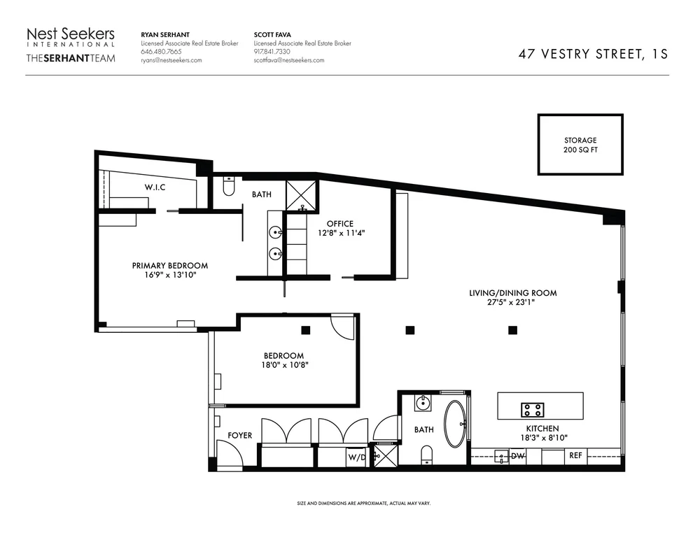 Unit for sale at 47 Vestry Street, Manhattan, NY 10013