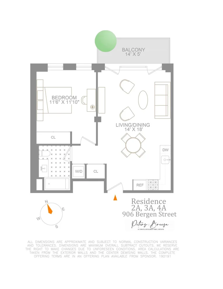 Unit for sale at 906 BERGEN Street, Brooklyn, NY 11238