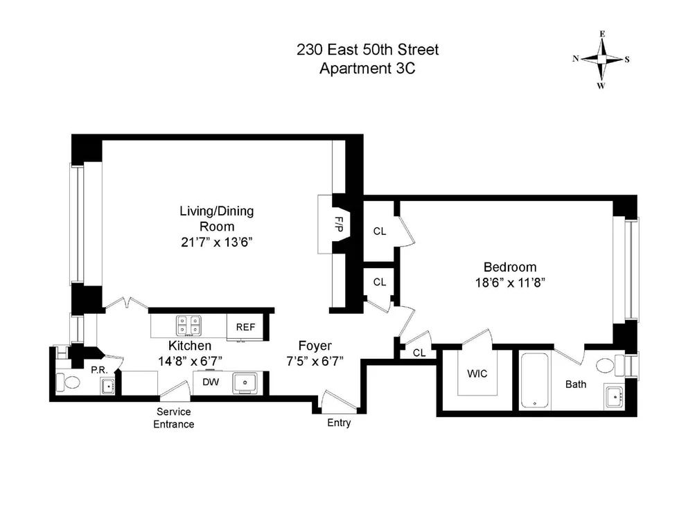 Unit for sale at 230 E 50TH Street, Manhattan, NY 10022