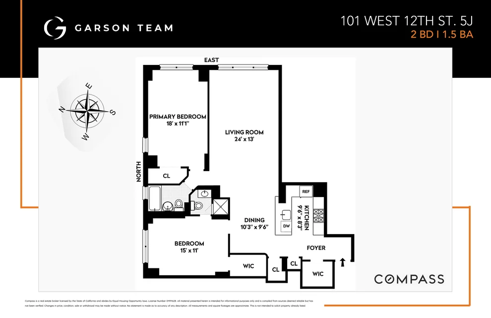Unit for sale at 101 W 12th Street, Manhattan, NY 10011