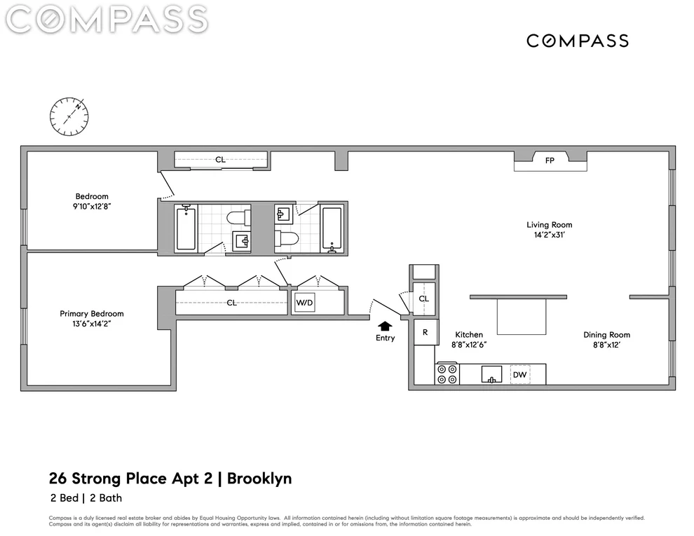 Unit for sale at 26 Strong Place, Brooklyn, NY 11201