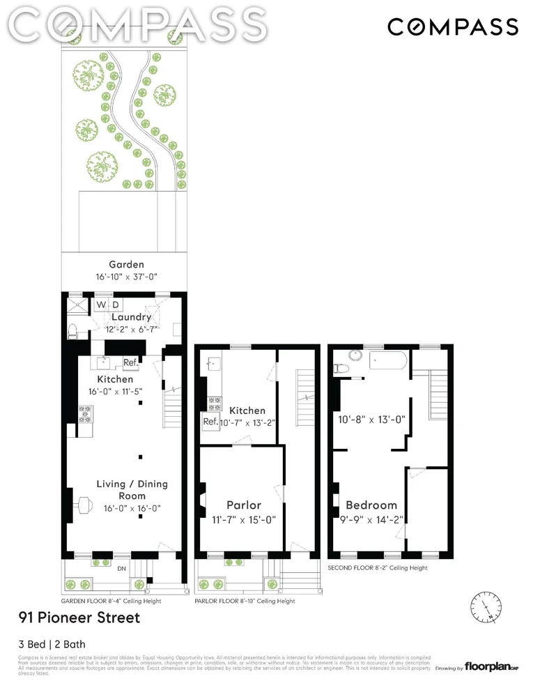 Unit for sale at 91 Pioneer Street, Brooklyn, NY 11231