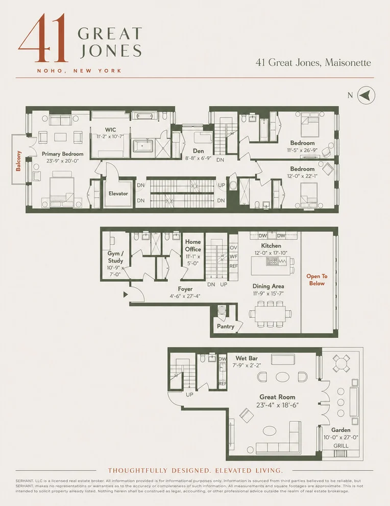 Unit for sale at 41 GREAT JONES Street, Manhattan, NY 10012
