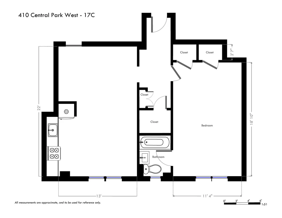Unit for sale at 410 CENTRAL Park W, Manhattan, NY 10025