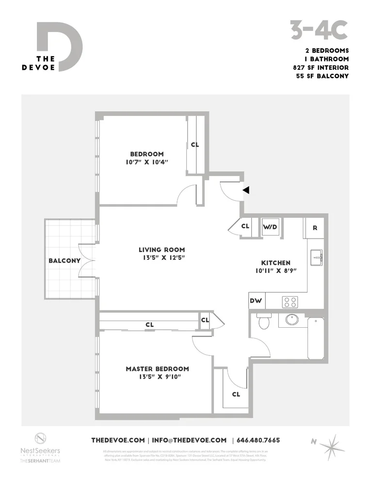 Unit for sale at 131 Devoe Street, Brooklyn, NY 11211
