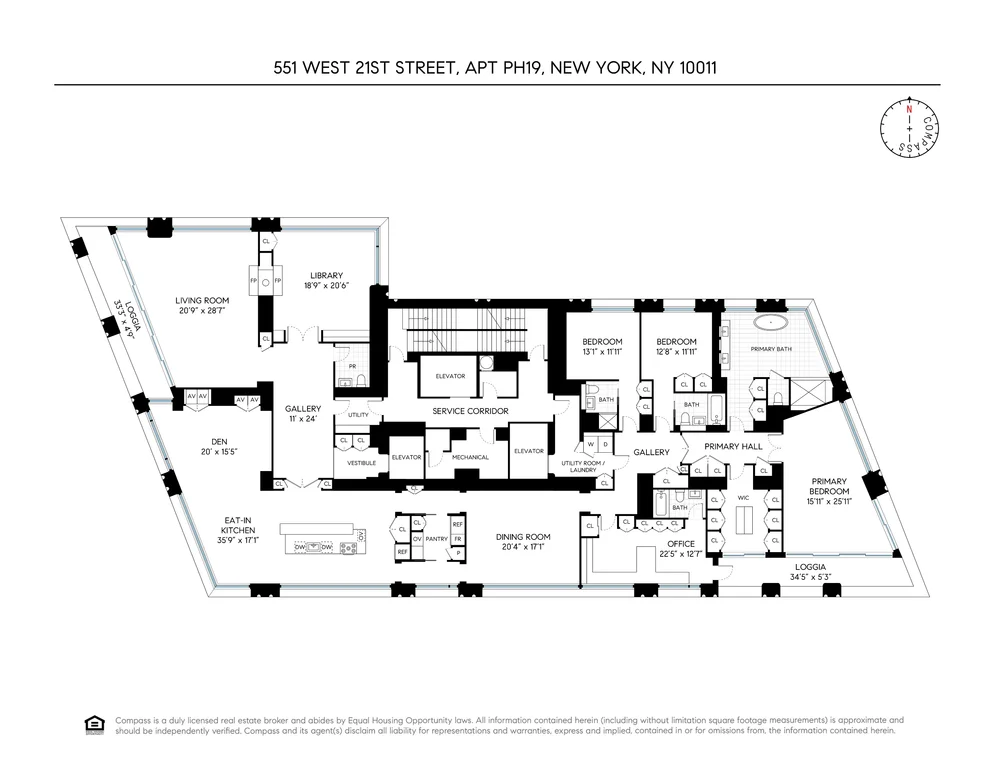 Unit for sale at 551 W 21st Street, Manhattan, NY 10011