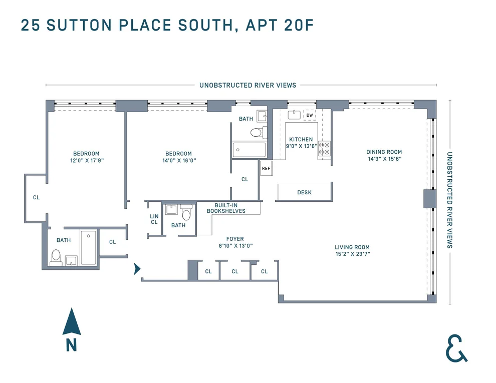 Unit for sale at 25 Sutton Place S, Manhattan, NY 10022