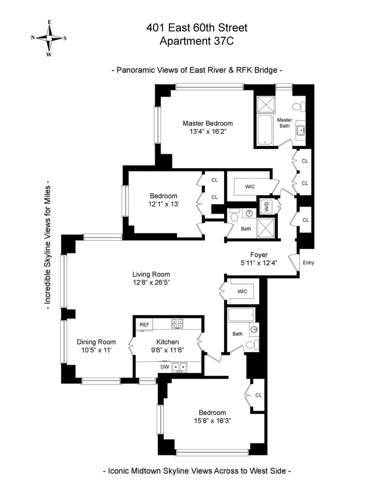 Unit for sale at 401 E 60th Street, Manhattan, NY 10022