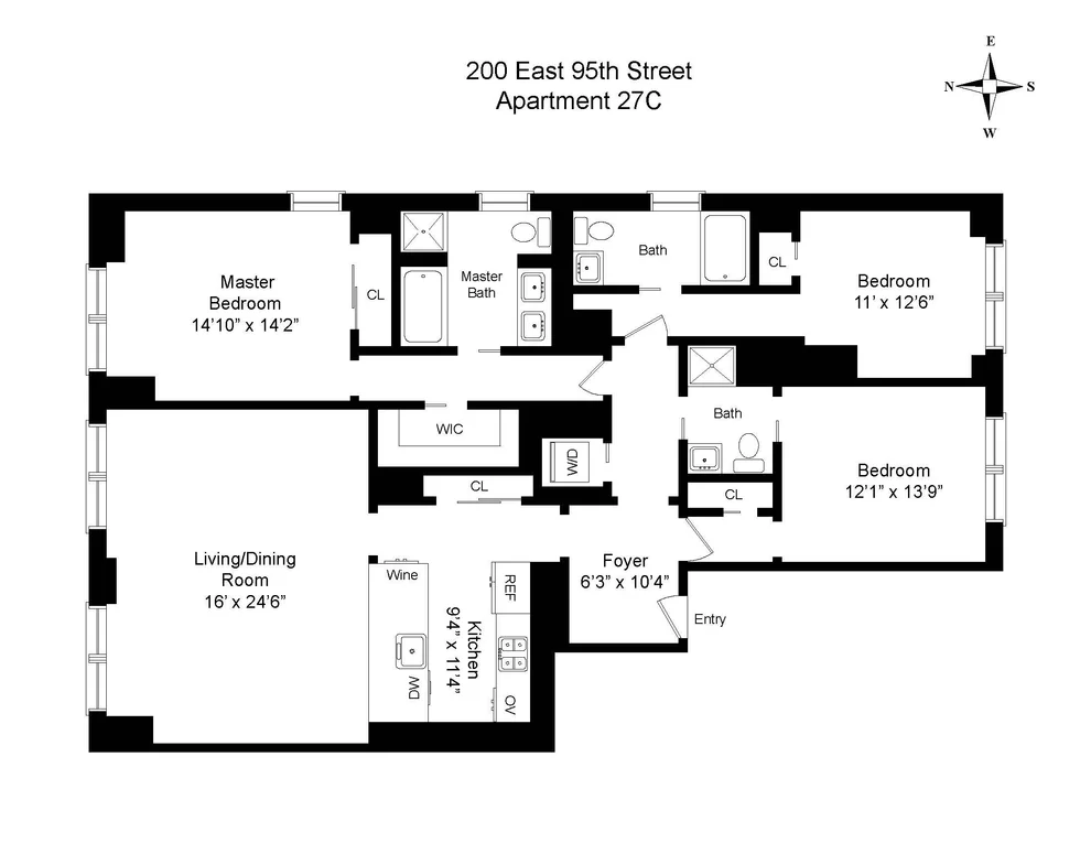 Unit for sale at 200 E 95th Street, Manhattan, NY 10128