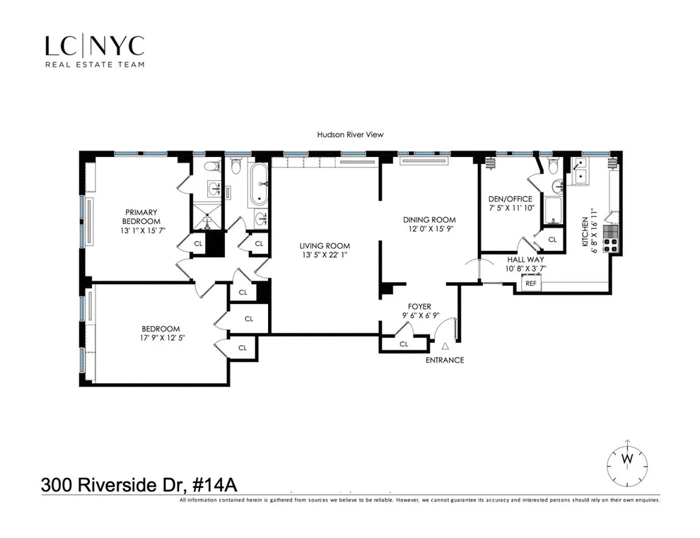 Unit for sale at 300 Riverside Drive, Manhattan, NY 10025