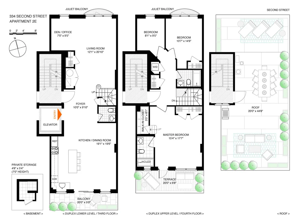 Unit for sale at 334 2ND Street, Brooklyn, NY 11215