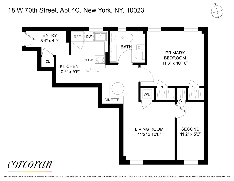 Unit for sale at 18 W 70th Street, Manhattan, NY 10023