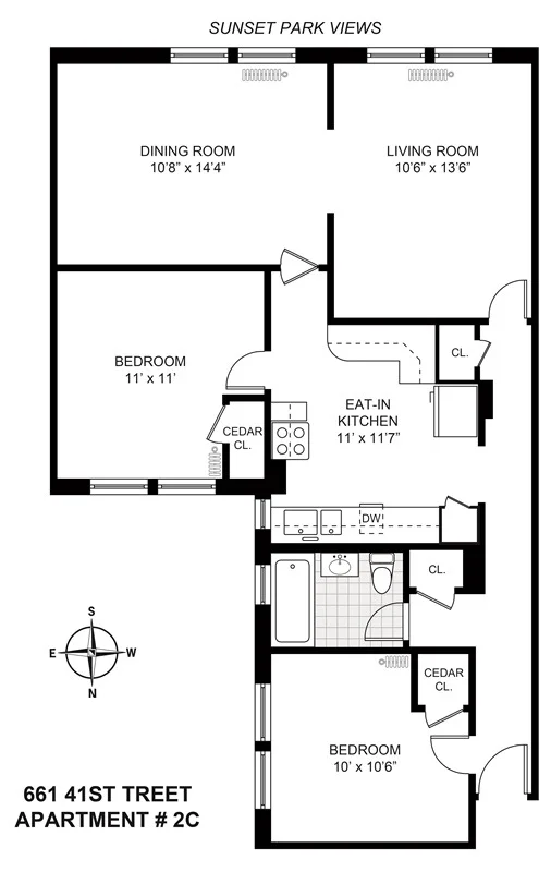 Unit for sale at 661 41ST Street, Brooklyn, NY 11232