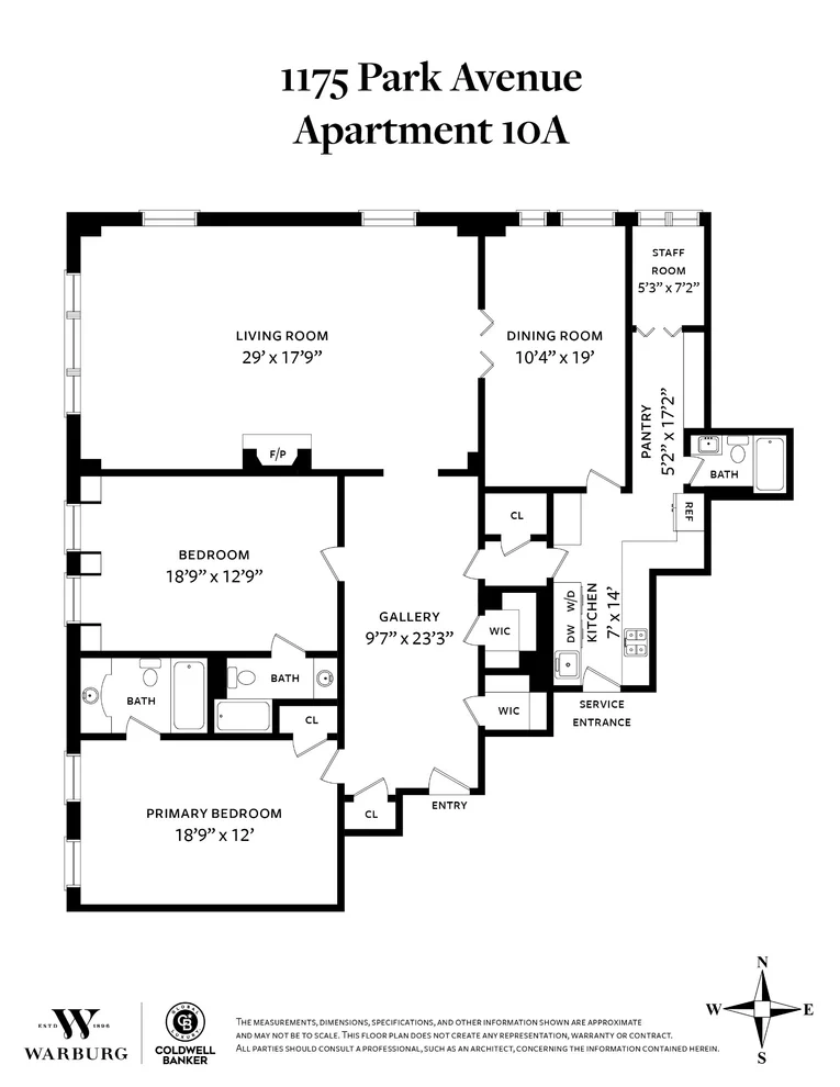 Unit for sale at 1175 PARK Avenue, Manhattan, NY 10128