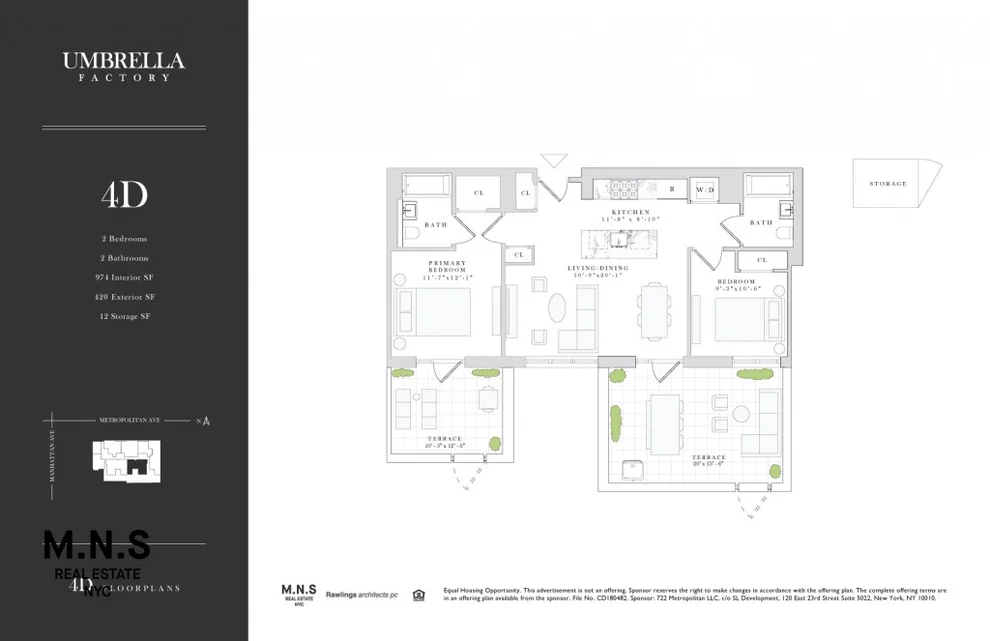 Unit for sale at 710 Metropolitan Avenue, Brooklyn, NY 11211