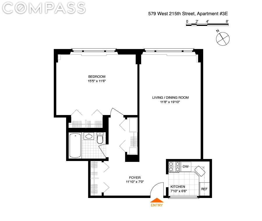Unit for sale at 579 W 215th Street, Manhattan, NY 10034