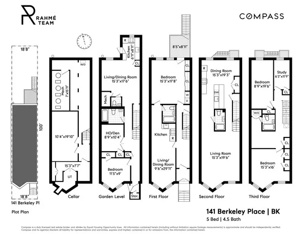 Unit for sale at 141 Berkeley Place, Brooklyn, NY 11217