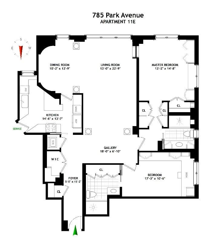 Unit for sale at 785 PARK Avenue, Manhattan, NY 10021