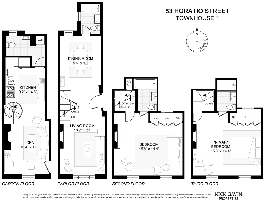 Unit for sale at 53 Horatio Street, Manhattan, NY 10014