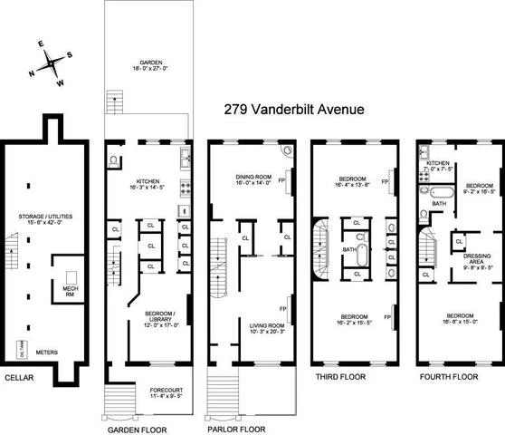 Unit for sale at 279 Vanderbilt Avenue, Brooklyn, NY 11205