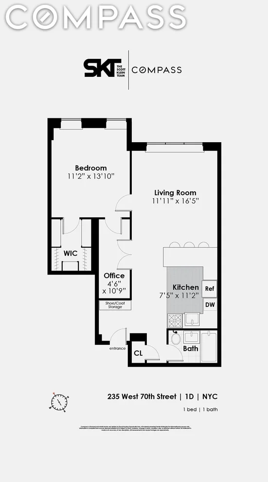 Unit for sale at 235 W 70th Street, Manhattan, NY 10023