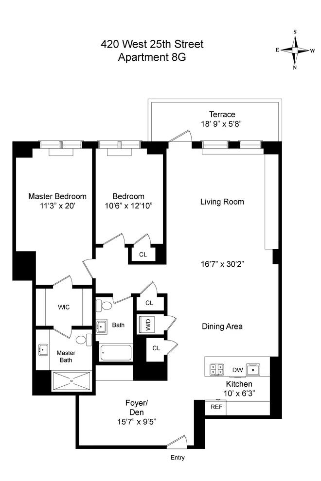 Unit for sale at 420 W 25TH Street, Manhattan, NY 10001