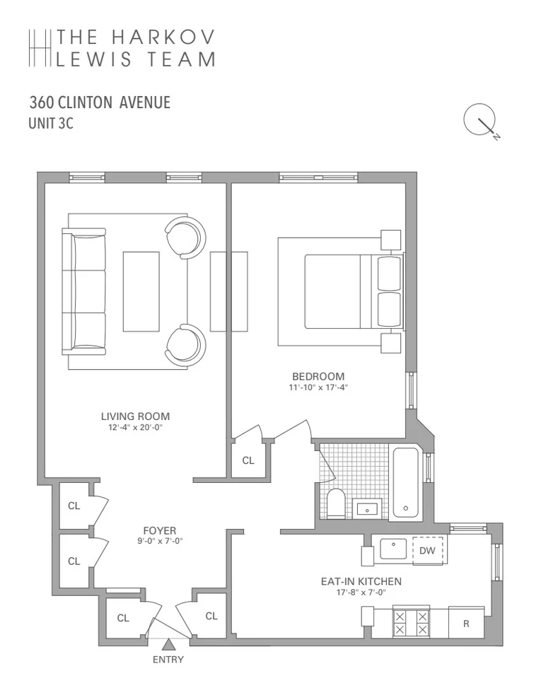 Unit for sale at 360 CLINTON Avenue, Brooklyn, NY 11238