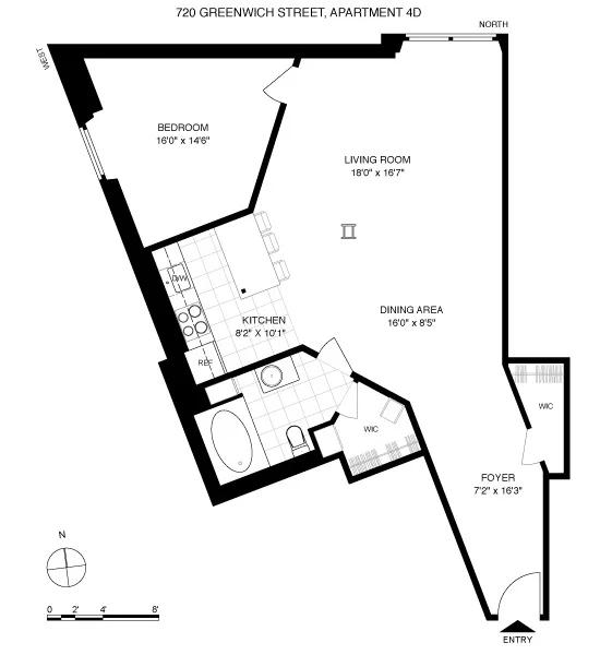 Unit for sale at 720 GREENWICH Street, Manhattan, NY 10014
