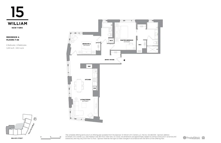 Unit for sale at 15 William Street, Manhattan, NY 10005