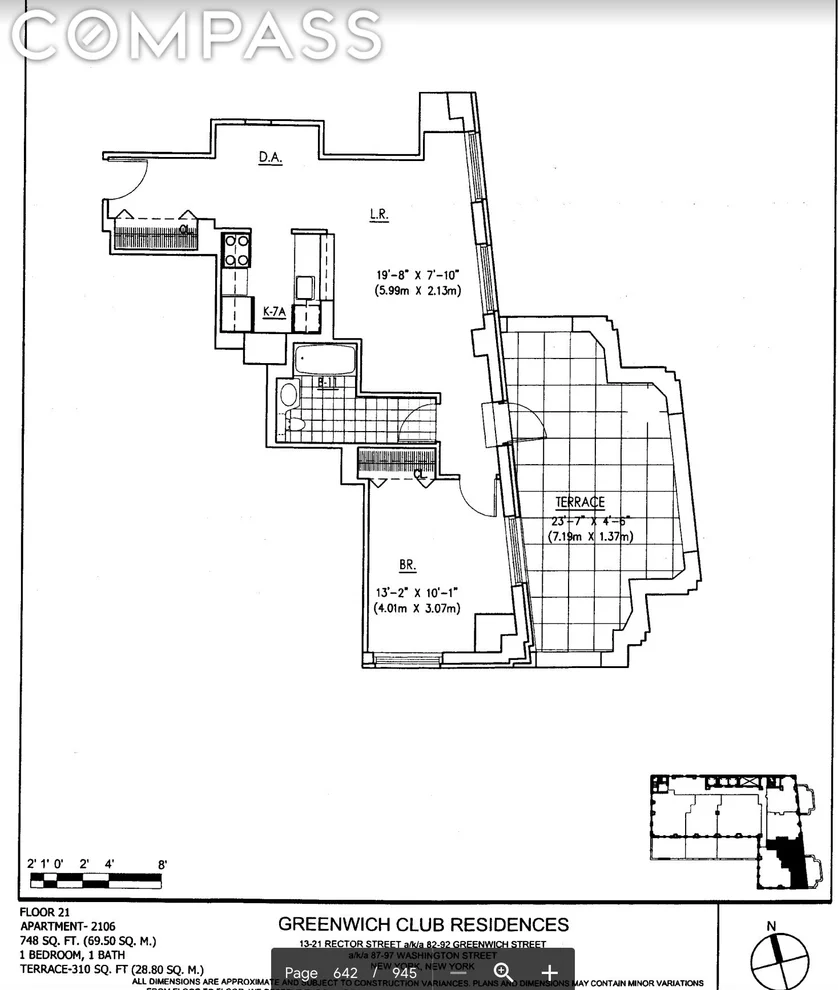 Unit for sale at 88 Greenwich Street, Manhattan, NY 10006