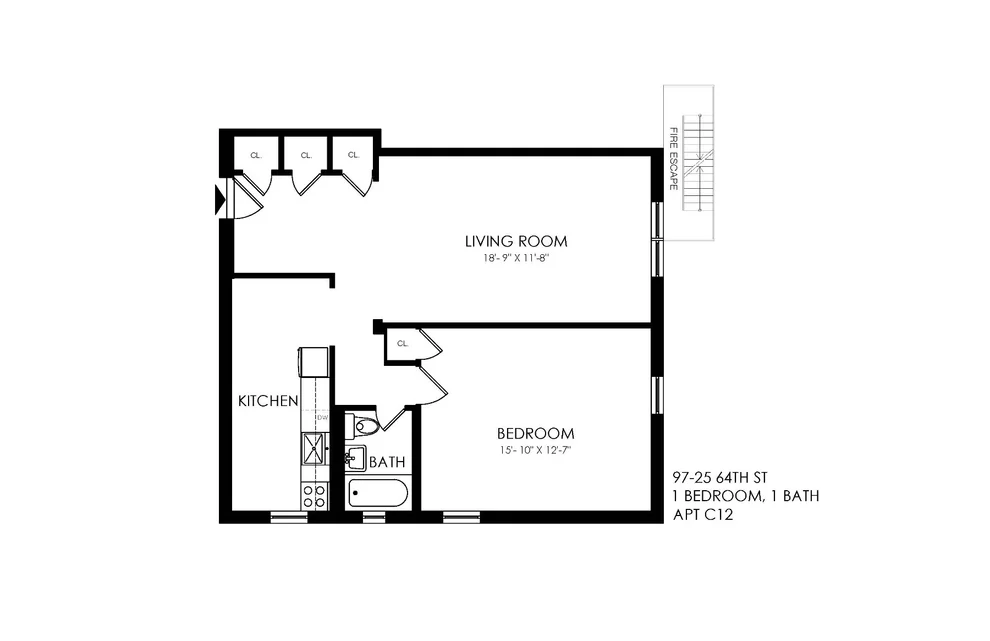 Unit for sale at 97-25 64th Avenue, Queens, NY 11374