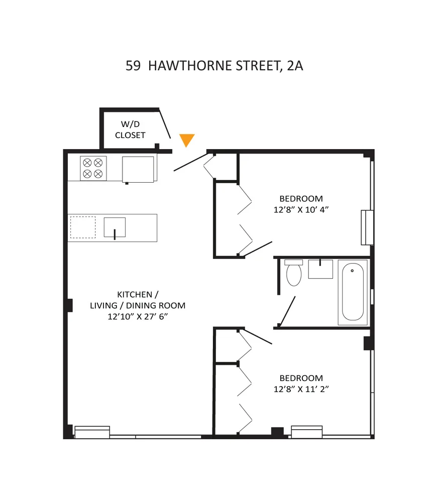 Unit for sale at 59 Hawthorne Street, Brooklyn, NY 11225
