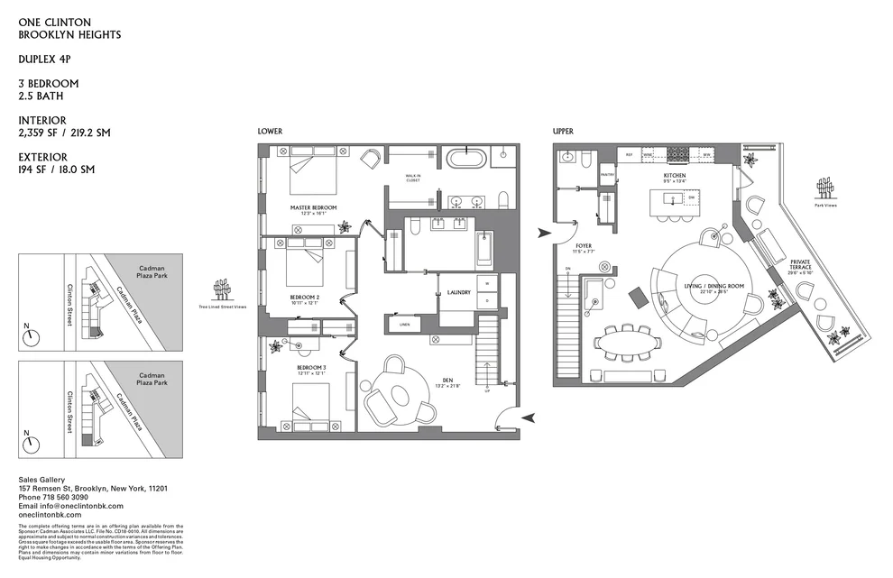 Unit for sale at 1 CLINTON Street, Brooklyn, NY 11201