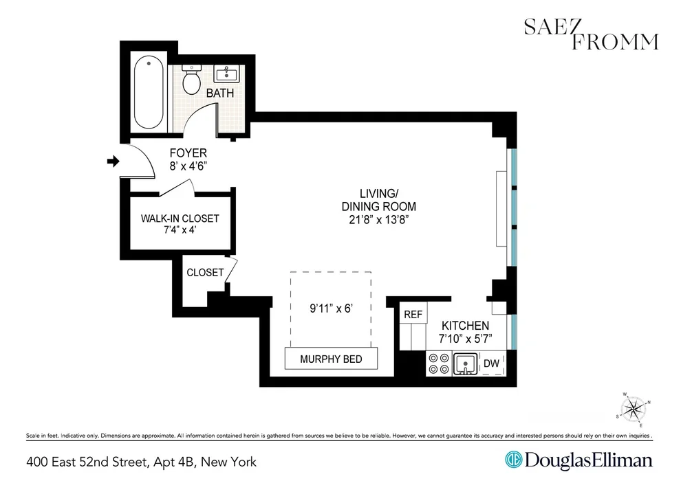 Unit for sale at 400 E 52ND Street, Manhattan, NY 10022